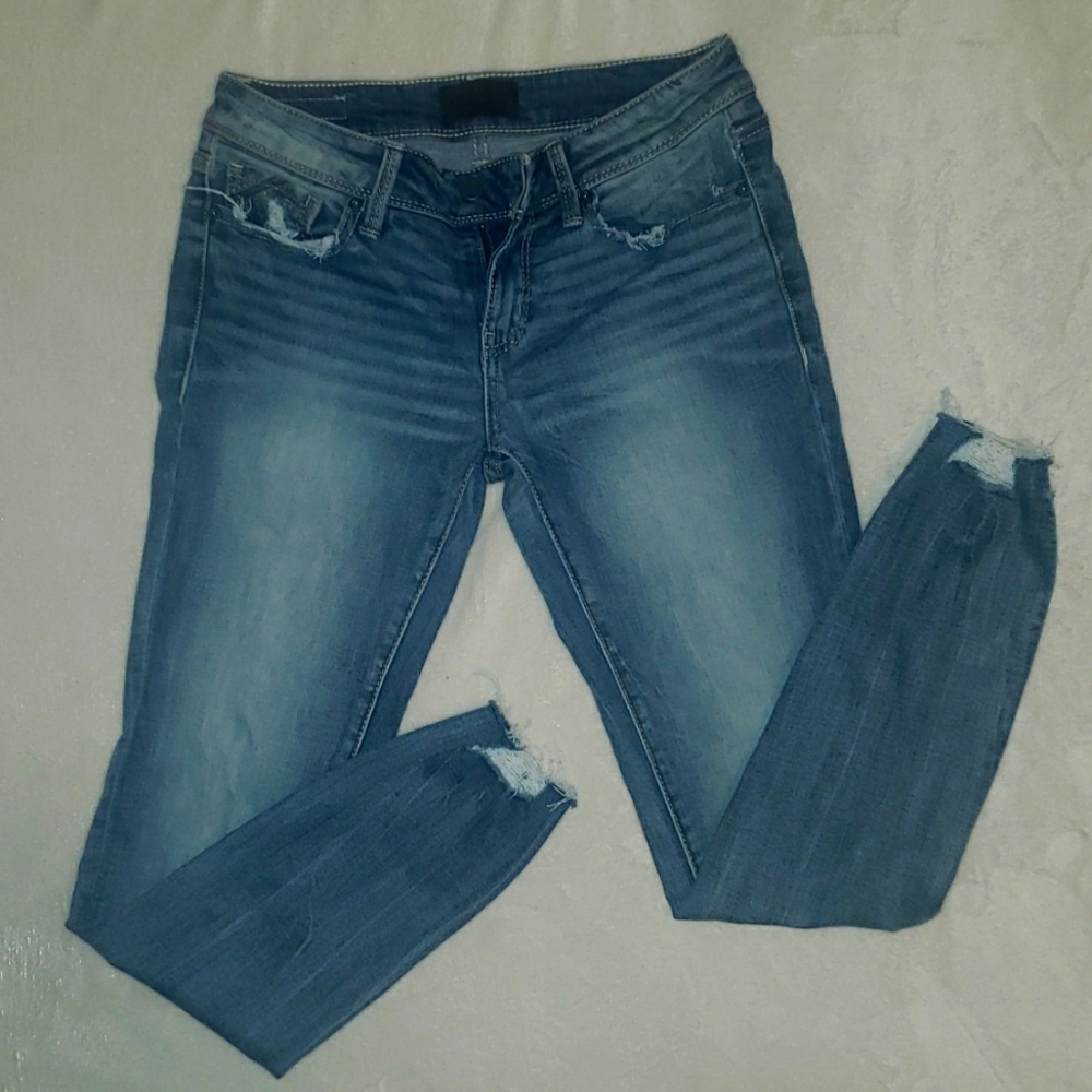 Buckle Black Ankle Skinny No.23